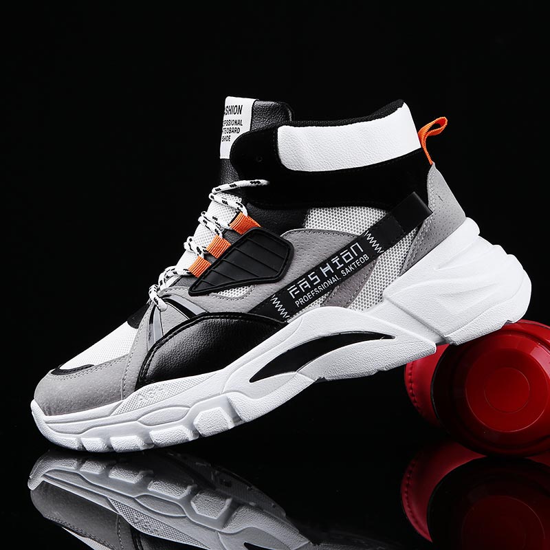 Japanese Girl Lifestyle - Hightop Summer Men's Sport Shoes Man