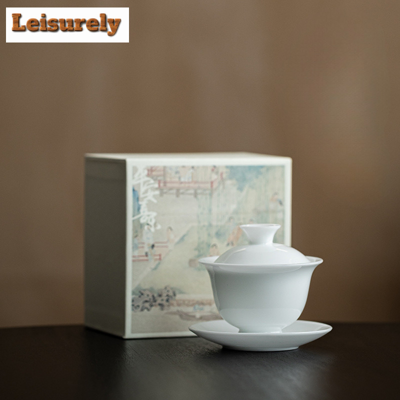 140ml Iced Jade Porcelain Gaiw - Matcha Bowl Chawan 评论和价格