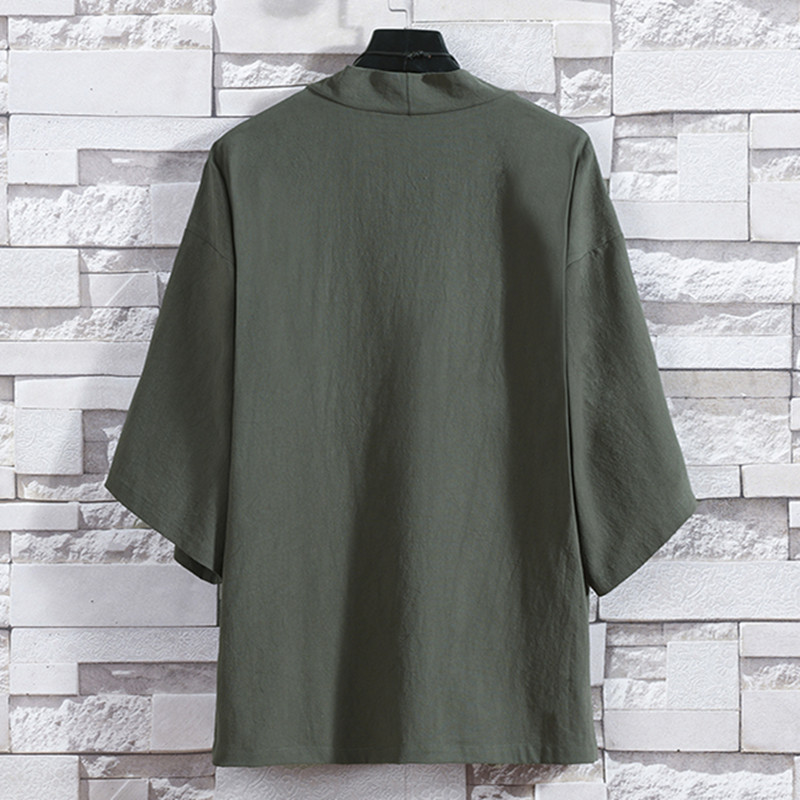 Men's Kimono Cardigan Japanese - Kimono Yukata Cotton 评论和价格