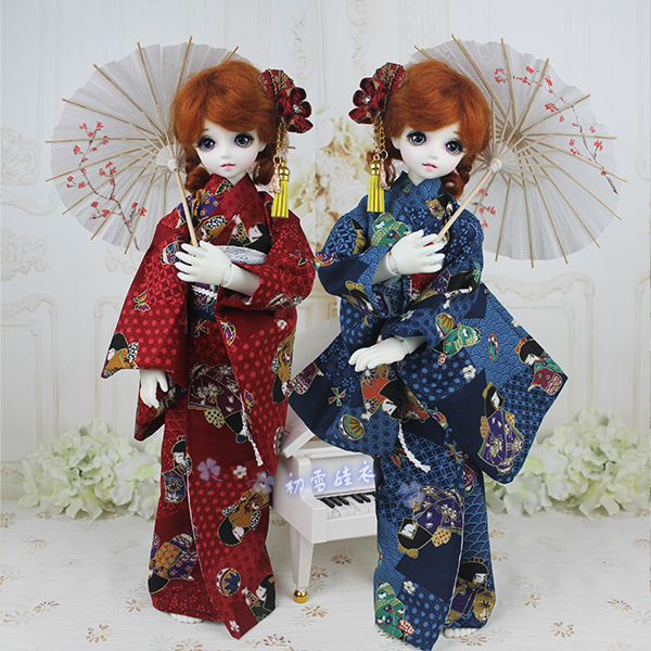 1/6 1/4 1/3 BJD Japanese Kimon - Japanese Girl Lifestyle 评论和价格