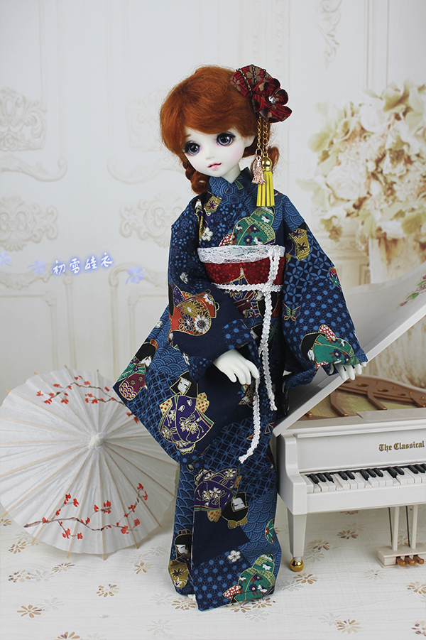 1/6 1/4 1/3 BJD Japanese Kimon - Japanese Girl Lifestyle 评论和价格
