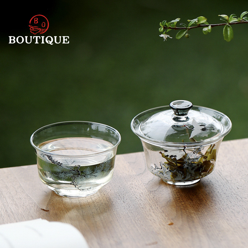 Pine And Crane Gaiwan Original - Matcha Bowl Chawan 评论和价格