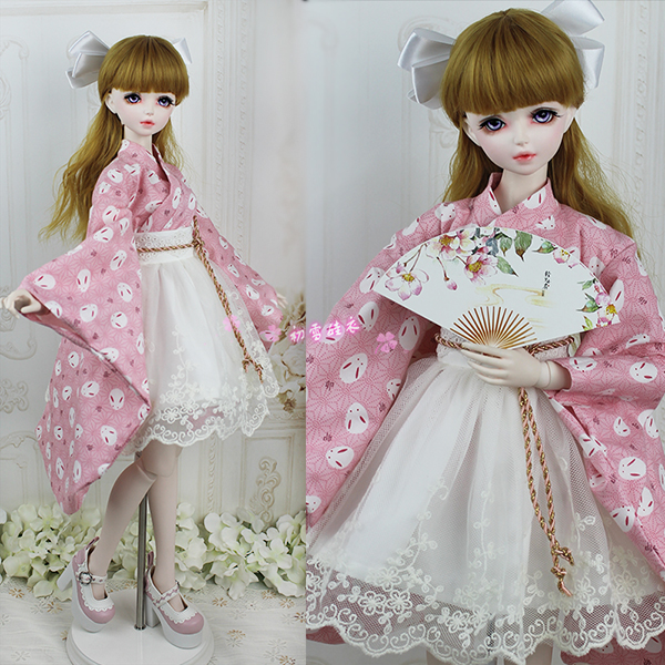 1/6 1/4 1/3 BJD Japanese Kimon - Japanese Girl Lifestyle 评论和价格