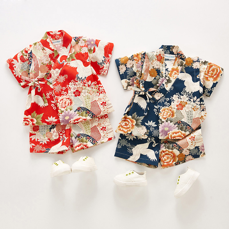 Summer Children Yukata Clothin - Kimono Yukata Cotton 评论和价格