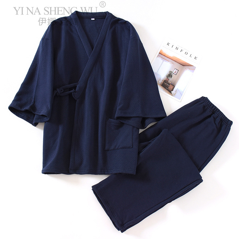 News Japanese Men's Kimono Yuk - Kimono Yukata Cotton 评论和价格