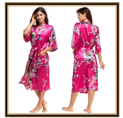 Half Sleeve Loose Style Woman  - Kimono Yukata Cotton 评论和价格