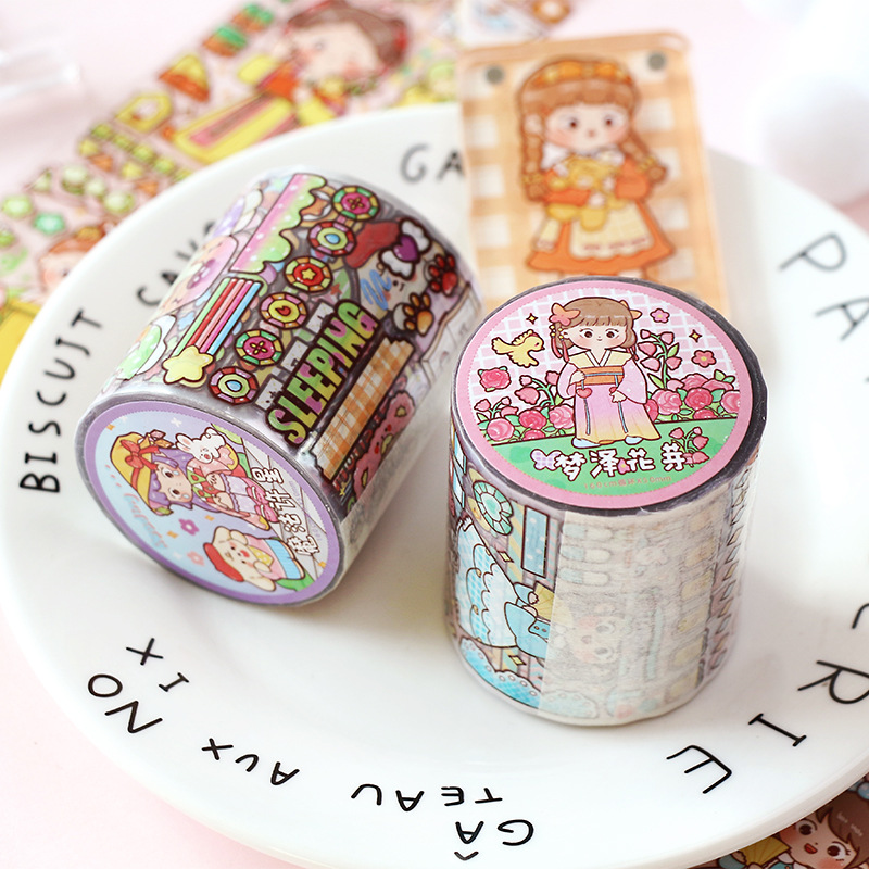 TIANZI 50mmx5m Scrapbooking St - Japanese Girl Lifestyle 评论和价格