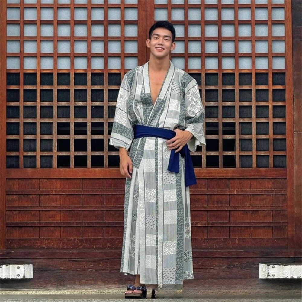 Traditional Samurai Kimono Yuk - Kimono Yukata Cotton 评论和价格