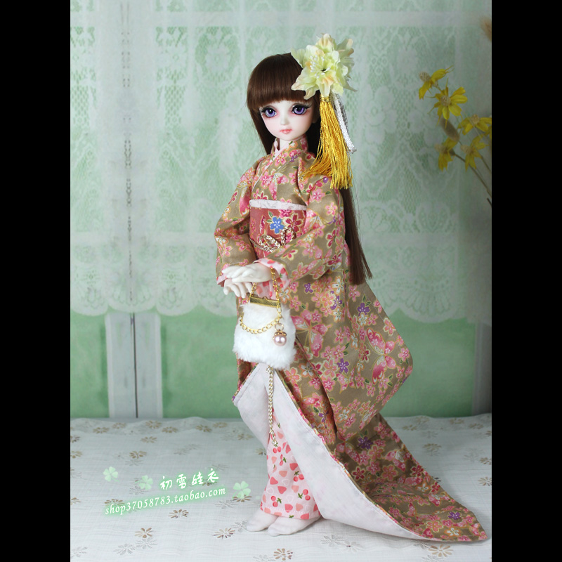 1/4 1/3 BJD Japanese Kimono Yu - Japanese Girl Lifestyle 评论和价格