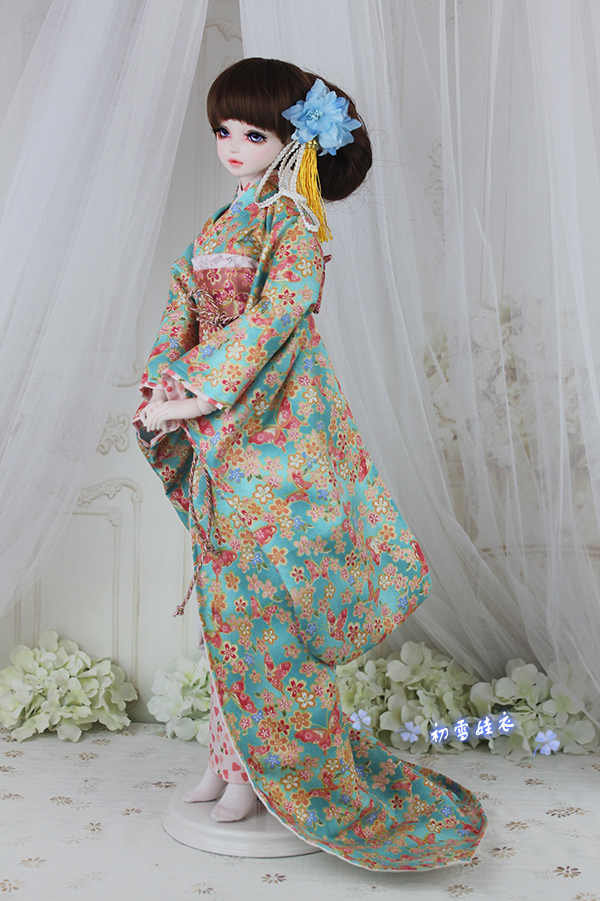 1/4 1/3 BJD Japanese Kimono Yu - Japanese Girl Lifestyle 评论和价格